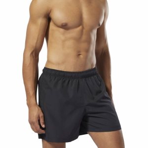 Reebok Beachwear Basic Boxer Kurze Hose Herren - Schwarz - DE 960-UKO